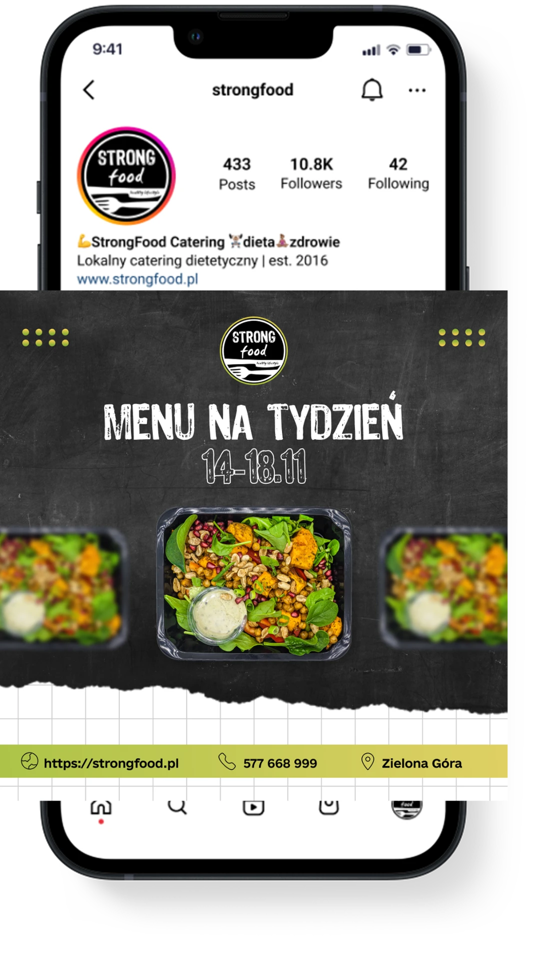 Instagram story design by Diana